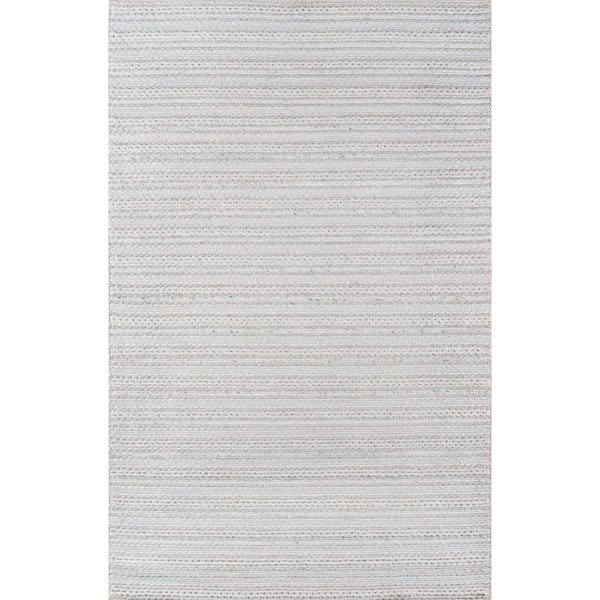 Momeni Hand Woven Andes Rectangle Area Rug, Light Grey - 3 x 5 ft. ANDESAND-4LGY3050